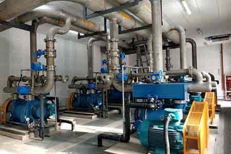 肯富来液环泵在西安603所风洞试验项目使用现场